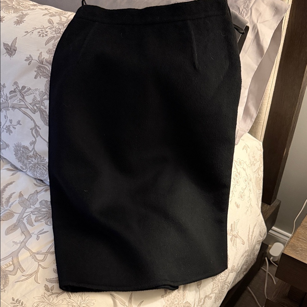 Prada Black Pencil Skirt